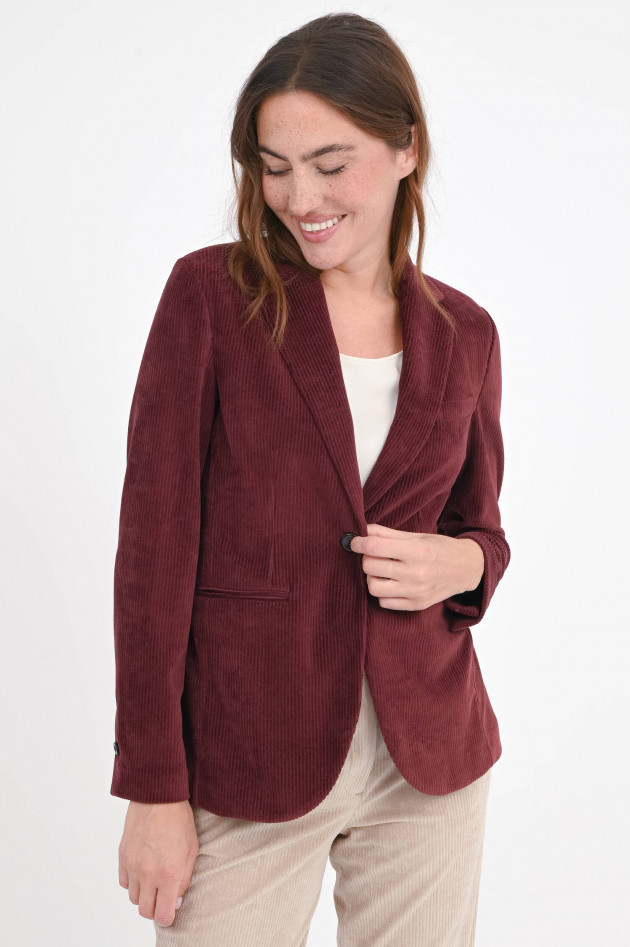 Circolo 1901 Cord-Blazer in Bordeaux