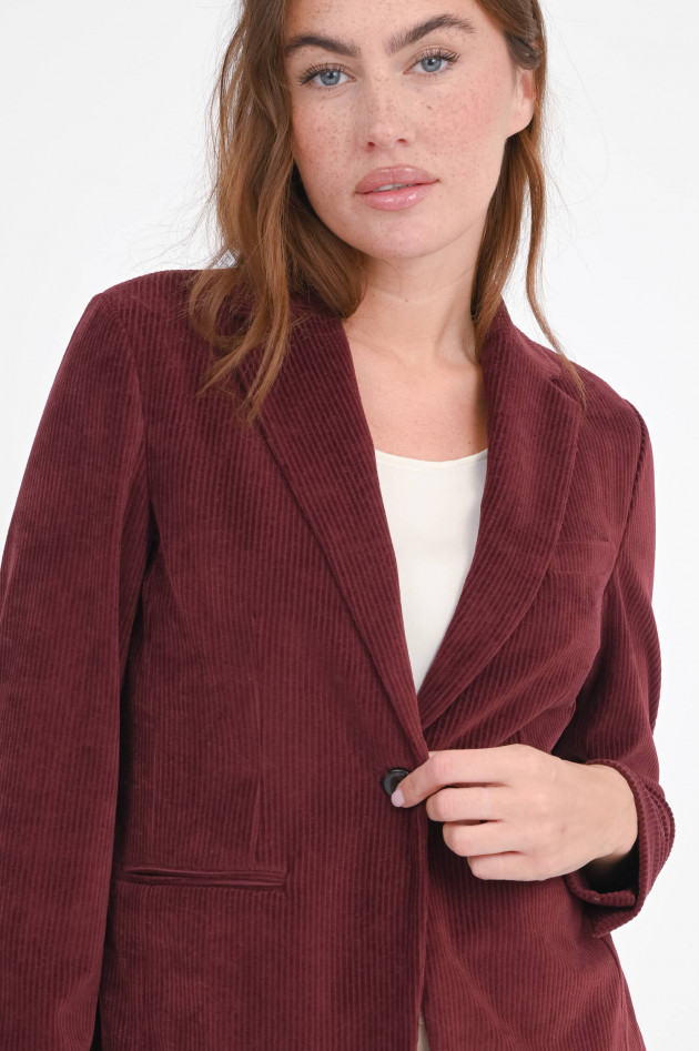 Circolo 1901 Cord-Blazer in Bordeaux