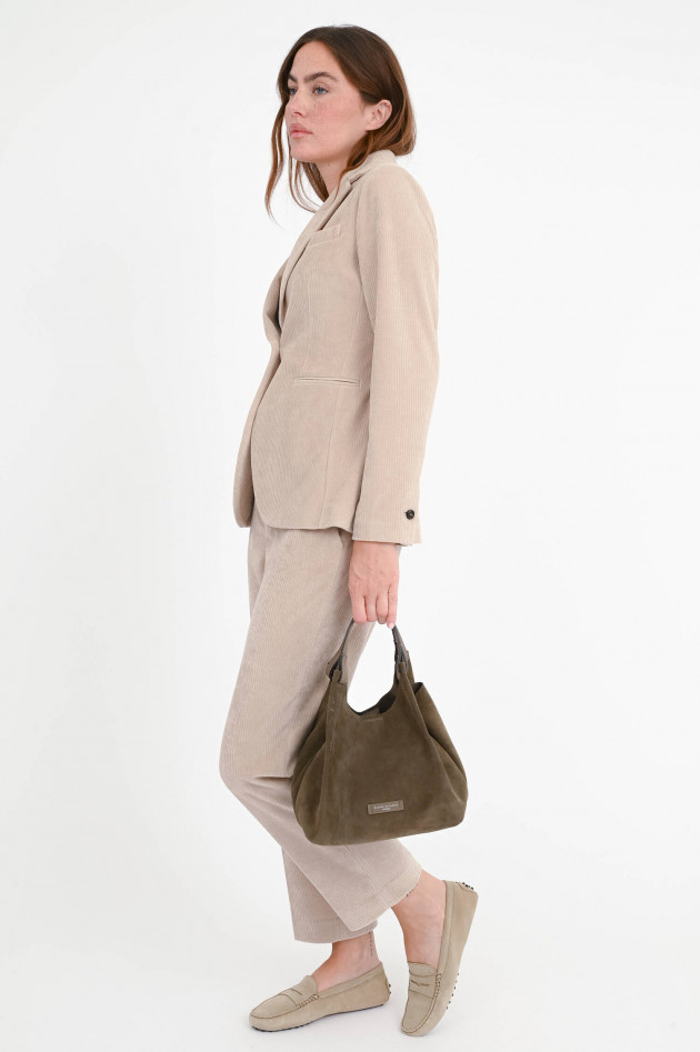 Circolo 1901 Cord-Blazer in Beige