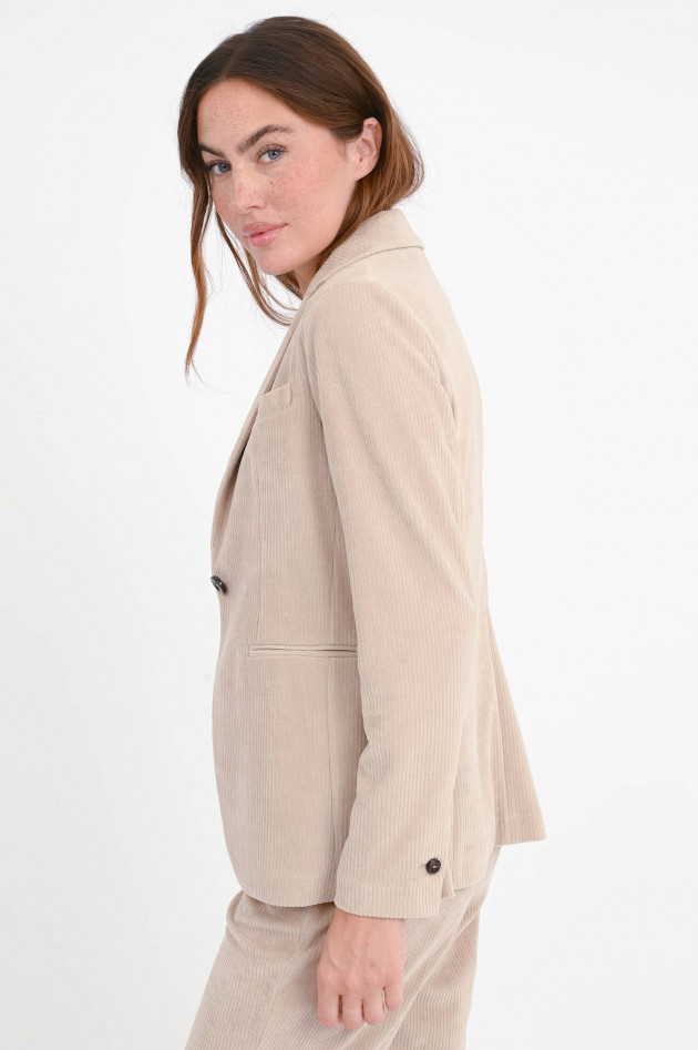 Circolo 1901 Cord-Blazer in Beige