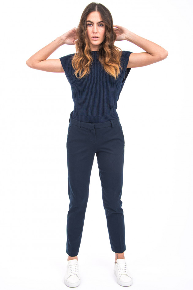 Circolo 1901 Jersey-Chino in Navy