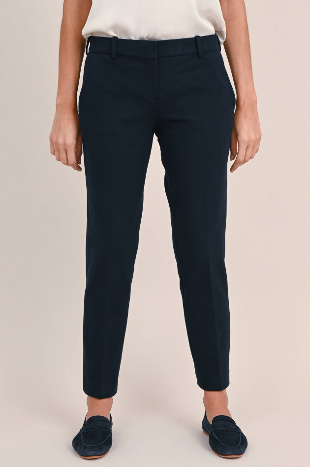 Circolo 1901 Jersey Chino Hose in Navy