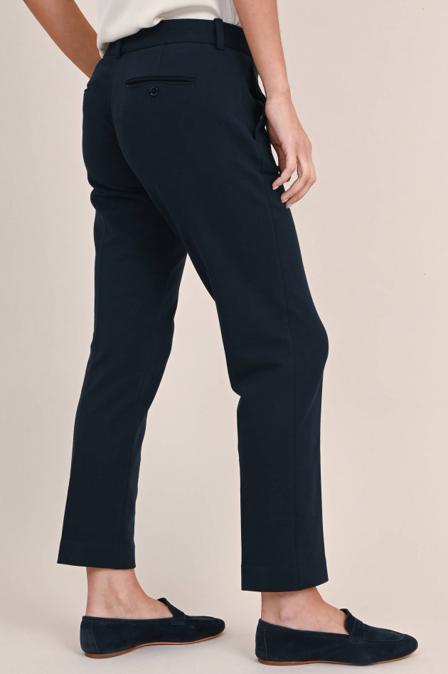 Circolo 1901 Jersey Chino Hose in Navy