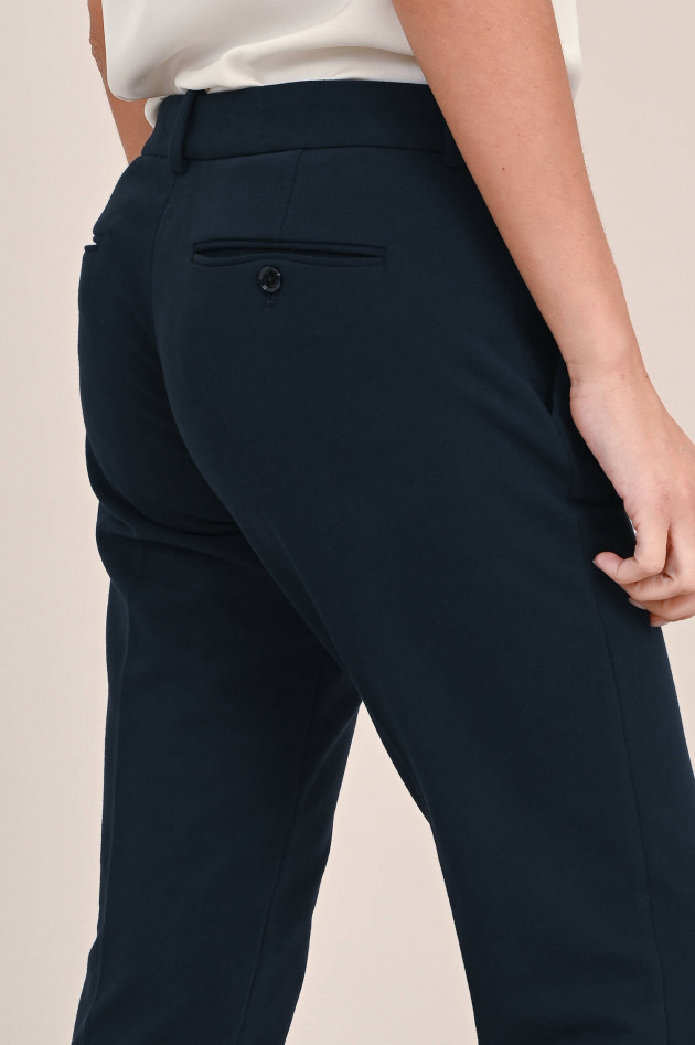 Circolo 1901 Jersey Chino Hose in Navy