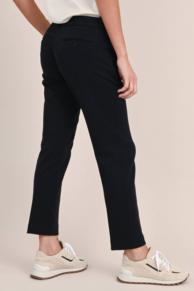 Circolo 1901 Jersey Chino Hose in Schwarz