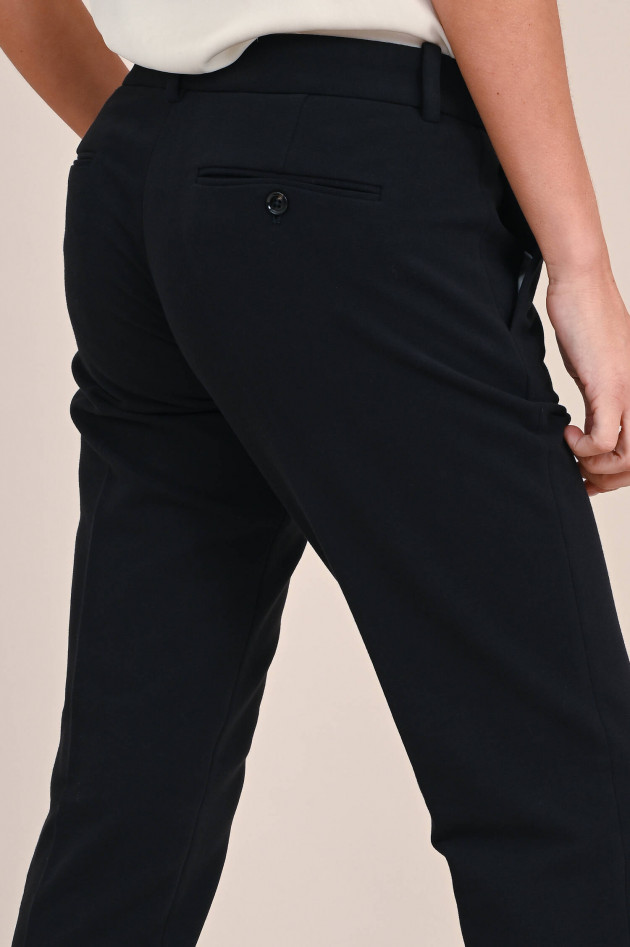 Circolo 1901 Jersey Chino Hose in Schwarz