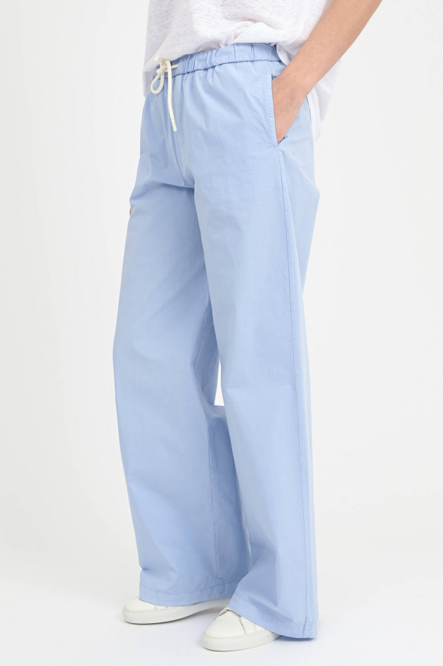 Circolo 1901 Hose aus Baumwoll-Mix in Hellblau