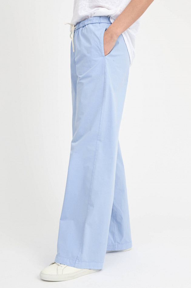 Circolo 1901 Hose aus Baumwoll-Mix in Hellblau