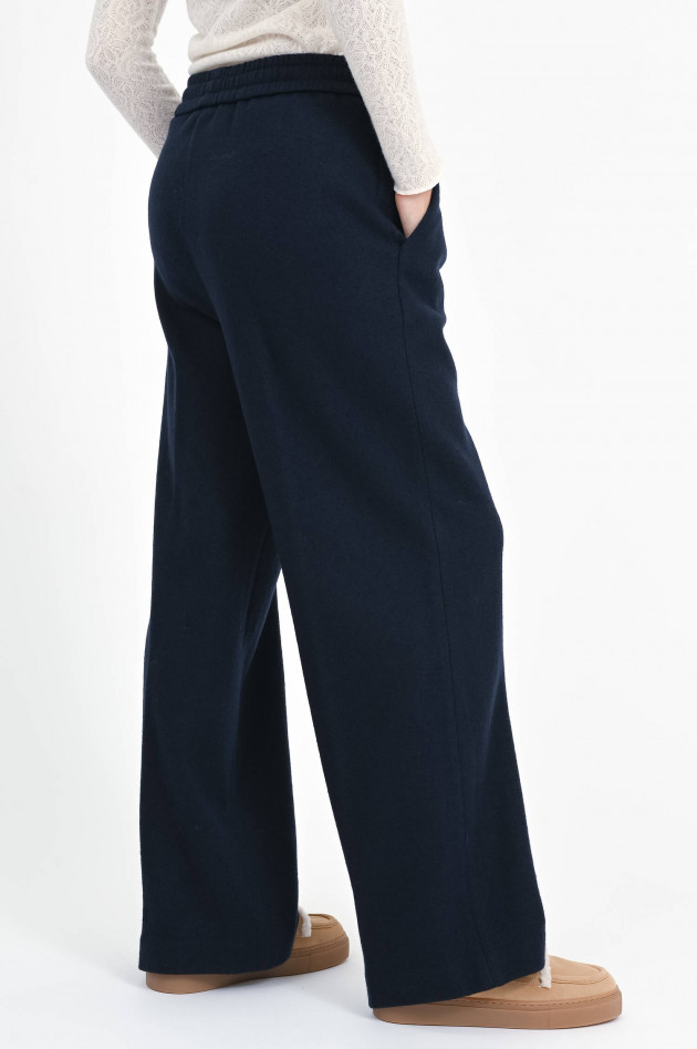 Circolo 1901 Wollhose LANA mit elastischem Bund in Dark Blue