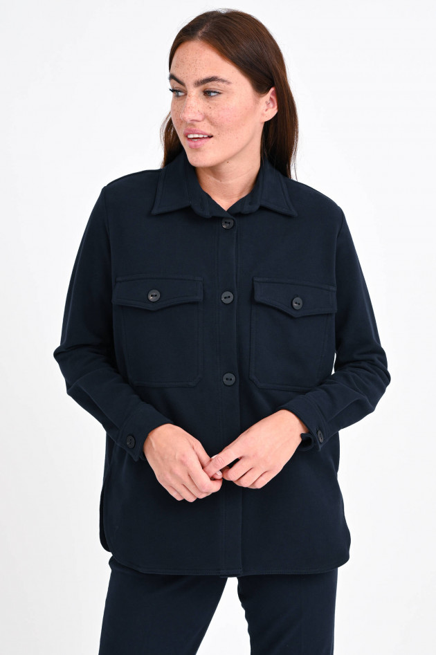 Circolo 1901 Overshirt aus Baumwolle in Navy