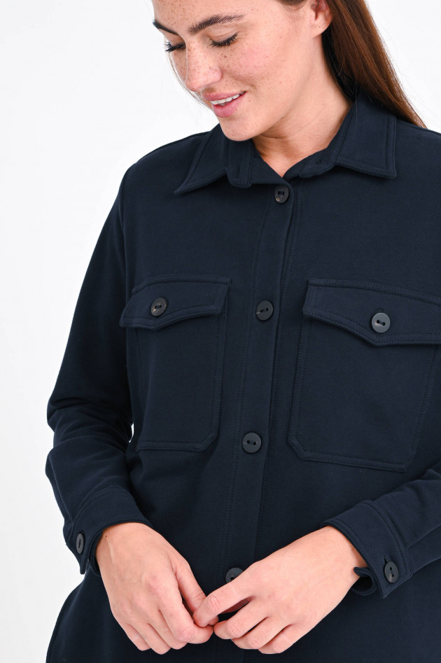 Circolo 1901 Overshirt aus Baumwolle in Navy