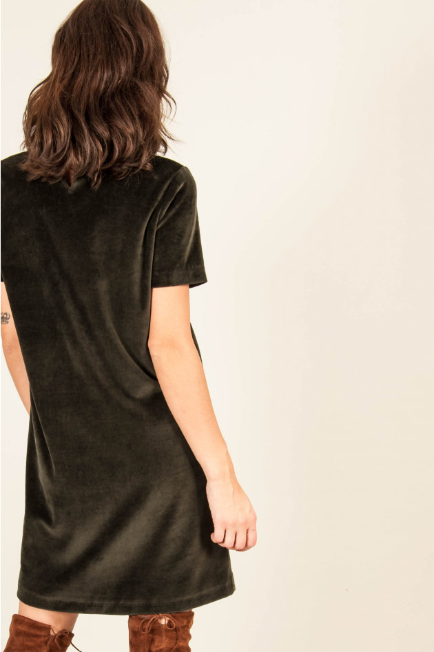 Circolo 1901 Samtkleid in Grün