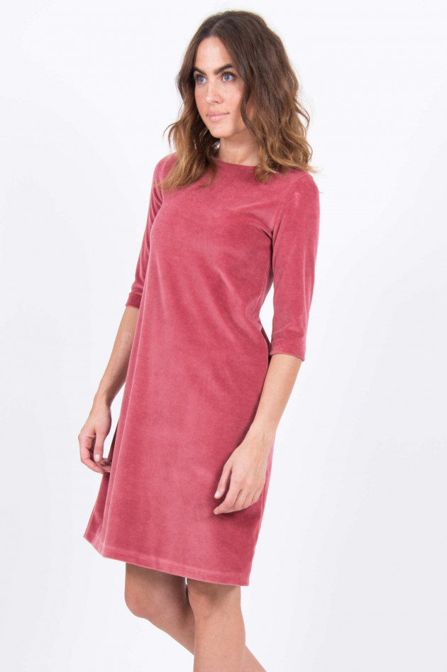 Circolo 1901 Samtkleid in Rosé