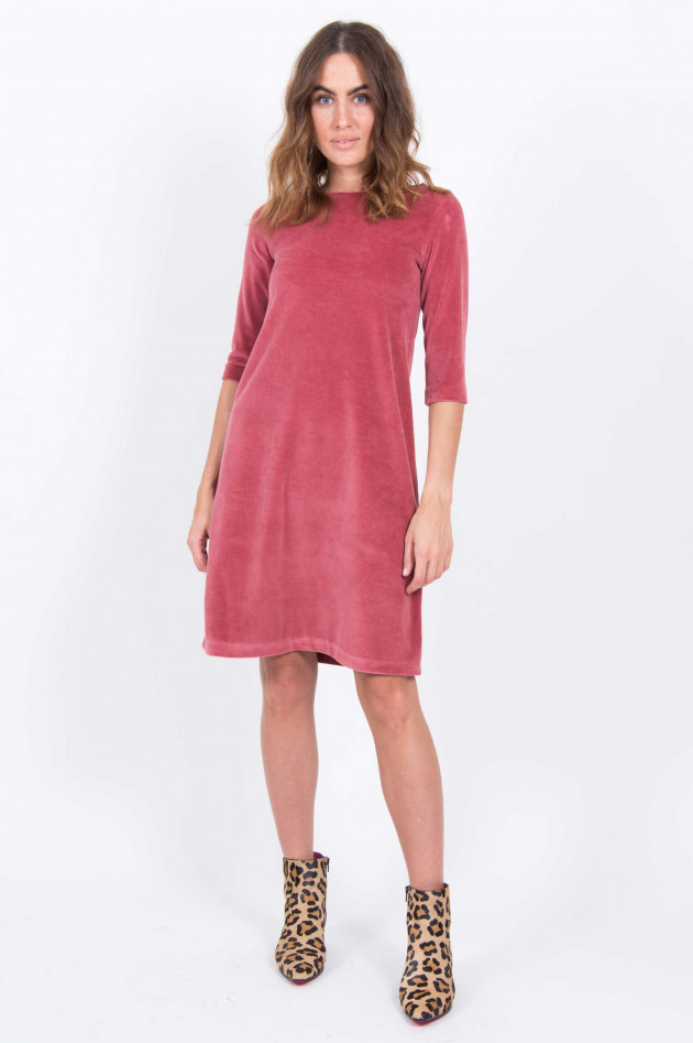 Circolo 1901 Samtkleid in Rosé