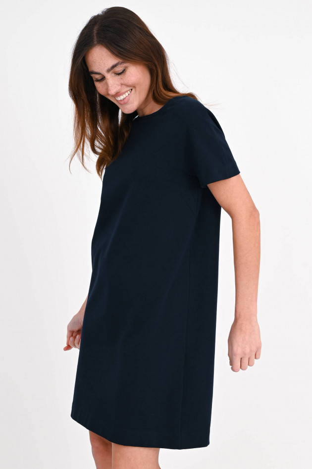 Circolo 1901 Kurzarm Jersey Kleid in Navy