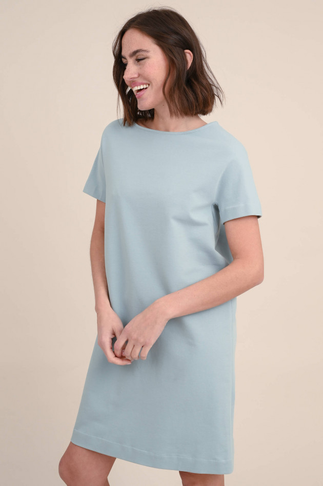 Circolo 1901 Kurzarm Jersey-Kleid in in Blaugrau