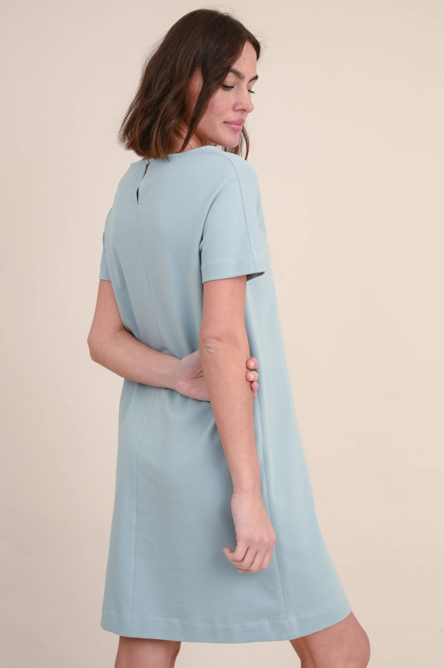 Circolo 1901 Kurzarm Jersey-Kleid in in Blaugrau