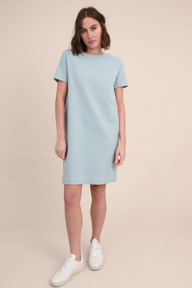 Circolo 1901 Kurzarm Jersey-Kleid in in Blaugrau