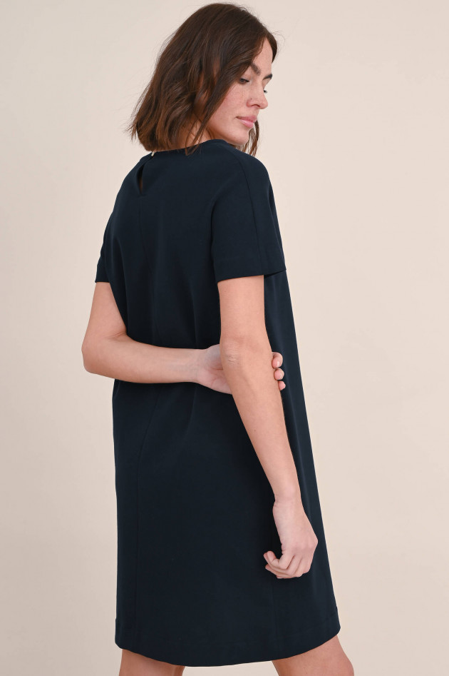 Circolo 1901 Kurzarm Jersey-Kleid in Navy