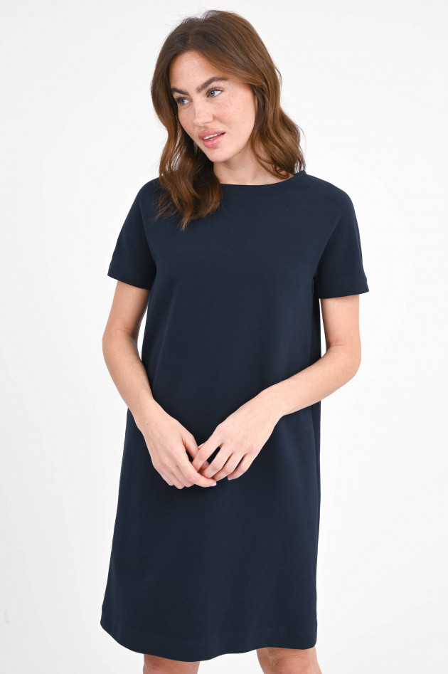 Circolo 1901  Kurzarm Jersey-Kleid in Navy