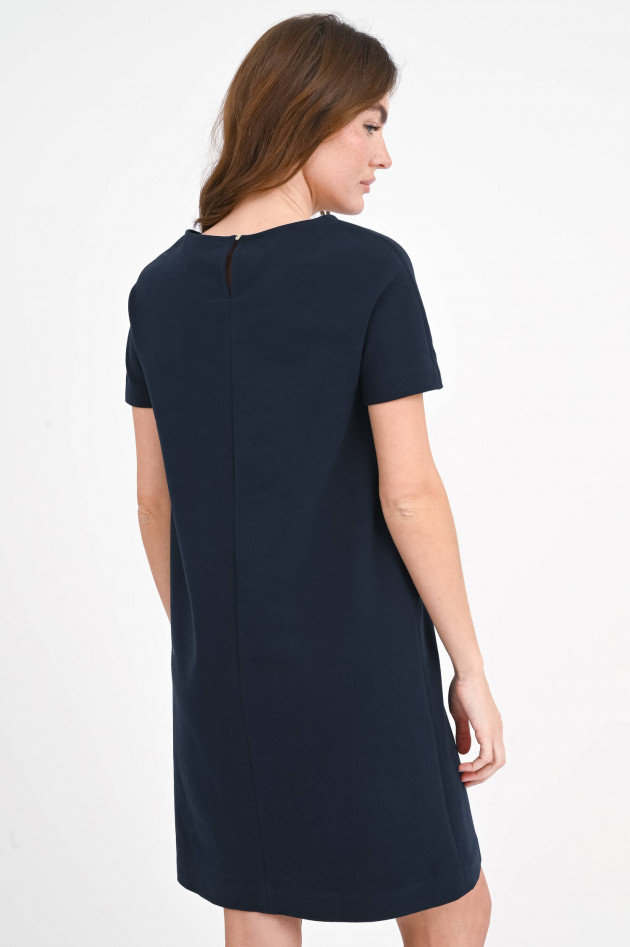 Circolo 1901  Kurzarm Jersey-Kleid in Navy