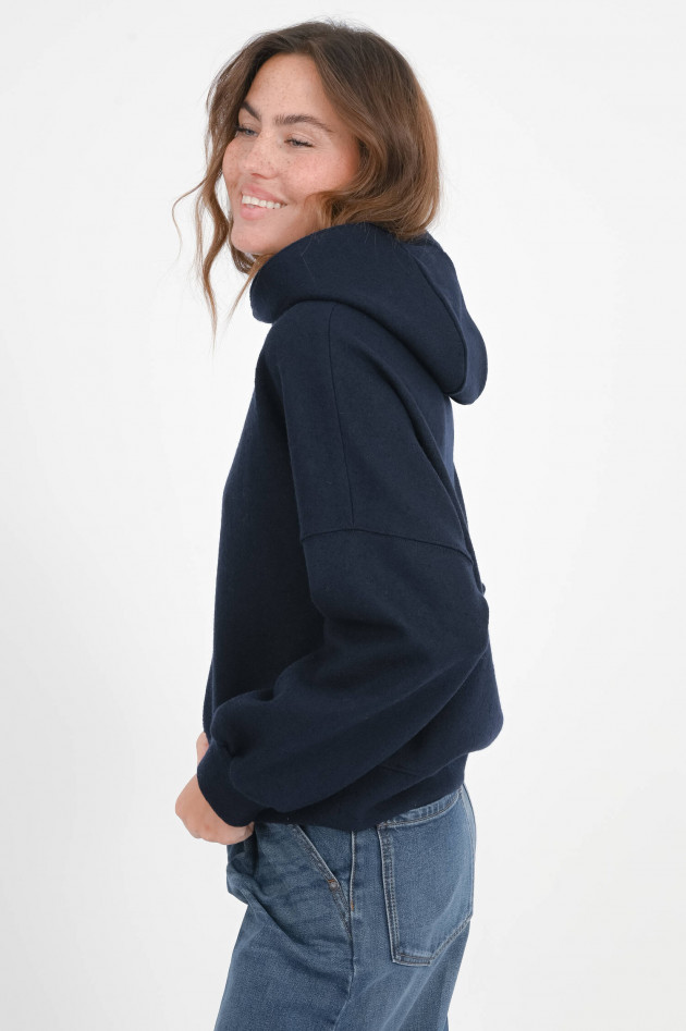 Circolo 1901 Sweatshirt aus Wolle in Navy