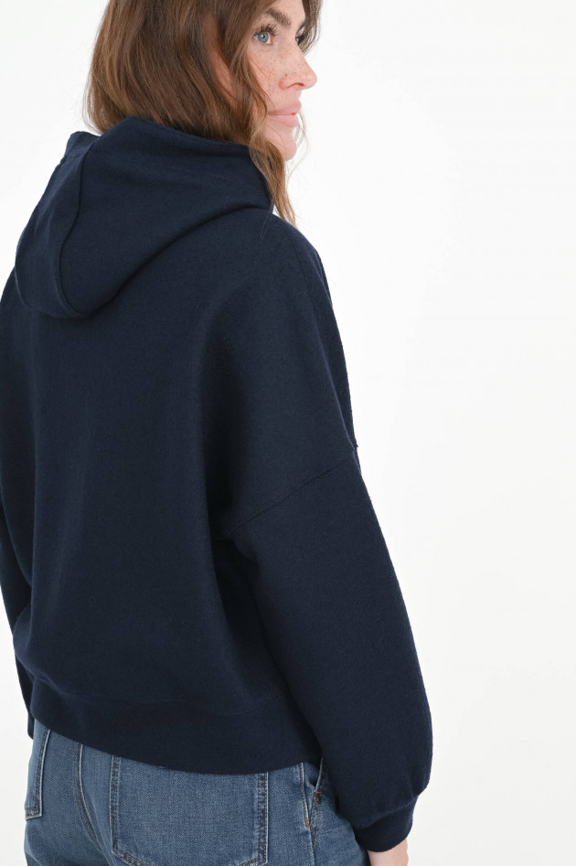 Circolo 1901 Sweatshirt aus Wolle in Navy