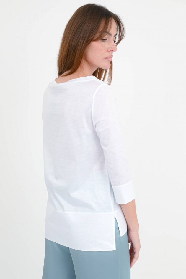 Circolo 1901 T-Shirt mit 3/4 Arm in Weiß