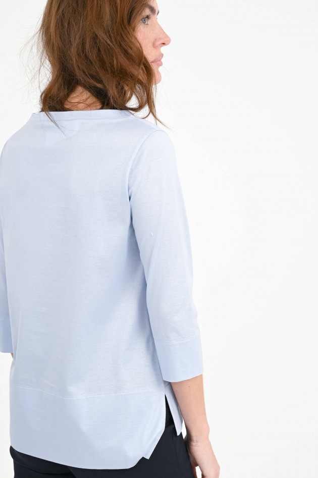 Circolo 1901 T-Shirt mit 3/4 Arm in Hellblau
