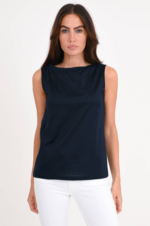 Circolo 1901 Baumwoll-Top in Navy