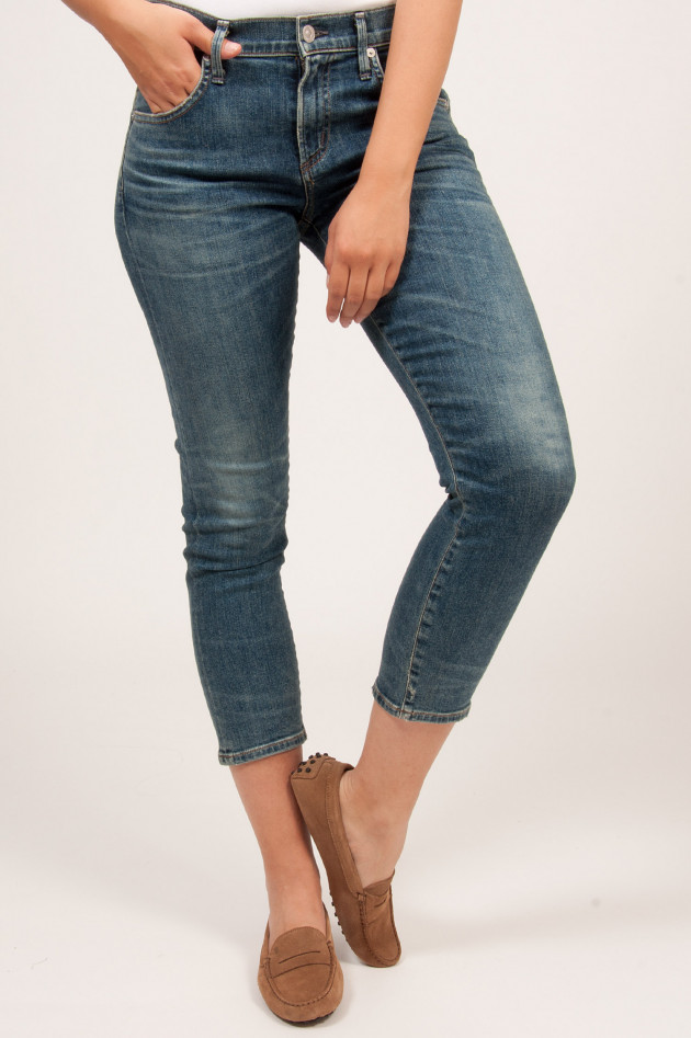 Citizens of Humanity  Jeans ELSA GIRLFRIEND CROPPED in Blau