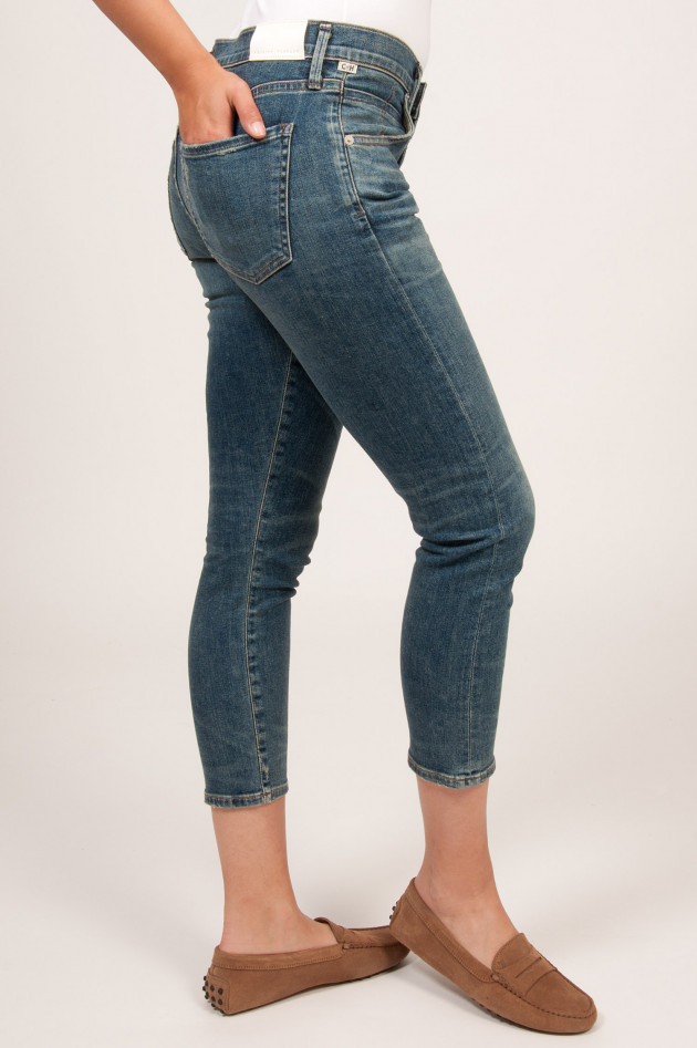 Citizens of Humanity  Jeans ELSA GIRLFRIEND CROPPED in Blau