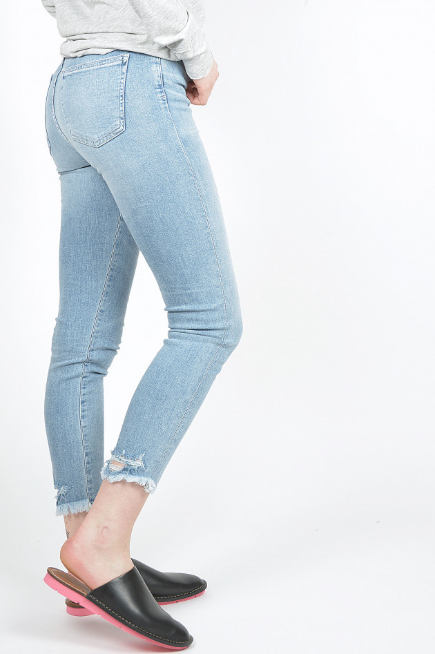 Citizens of Humanity  Jeans ROCKET CROPPED SKINNY in Hellblau