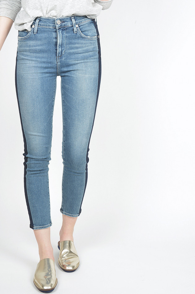 Citizens of Humanity  Jeans ROCKET CROPPED SKINNY in Blau