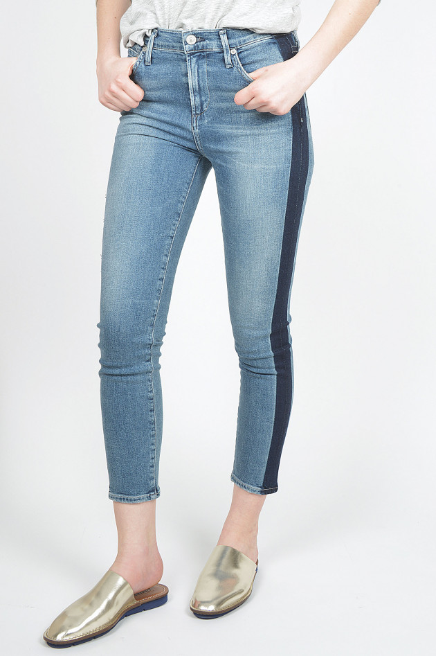 Citizens of Humanity  Jeans ROCKET CROPPED SKINNY in Blau