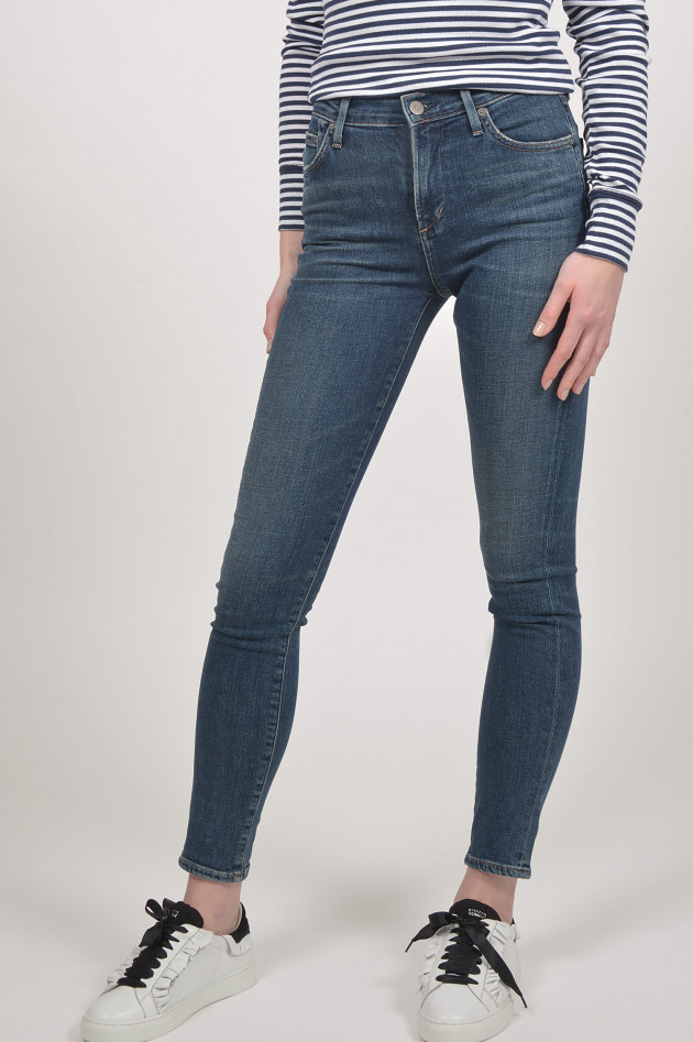 Citizens of Humanity  Jeans ROCKET in Mittelblau