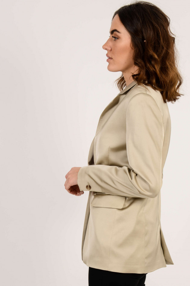 Closed Blazer aus Satin in Beige