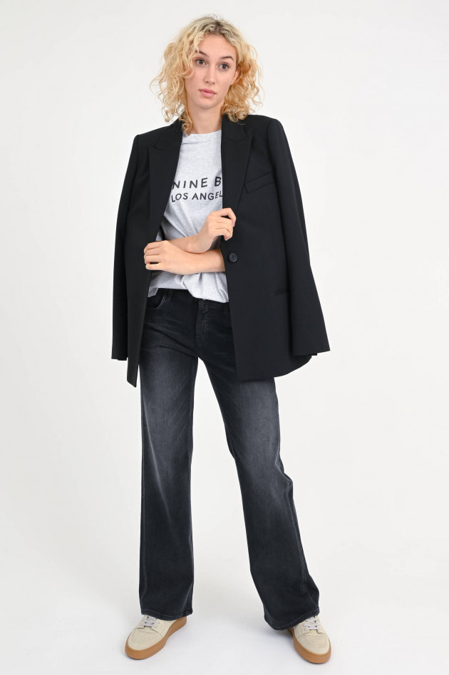 Closed Blazer aus Woll-Mix in Schwarz
