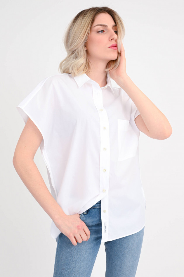 Closed Bluse aus Bio-Baumwolle in Weiß