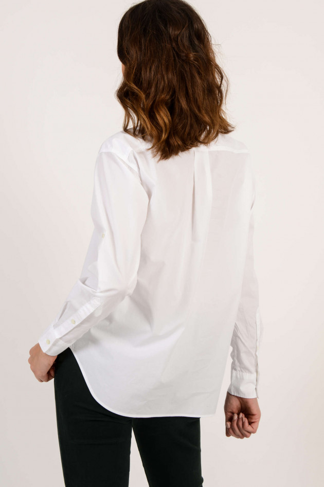 Closed Asymmetrische Bluse in Weiß