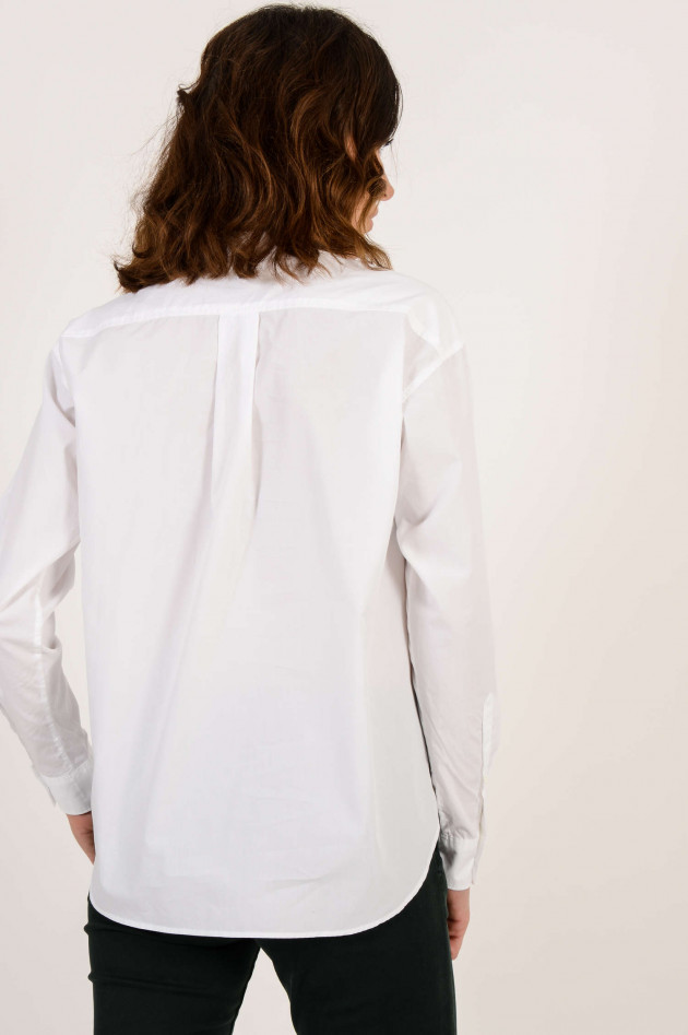 Closed Asymmetrische Bluse in Weiß