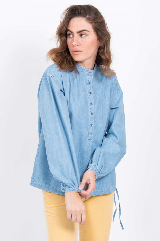 Closed Jeansbluse in Hellblau