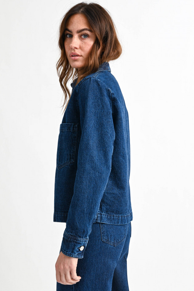 Closed Denim Hemdjacke in Dunkelblau
