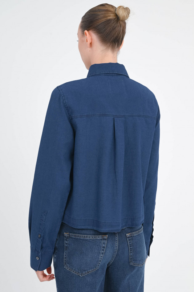 Closed Jeanshemd in Tinted Blue