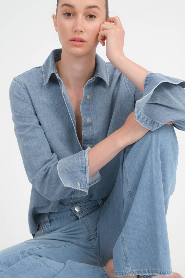 Closed Denim-Hemd in Light Blue