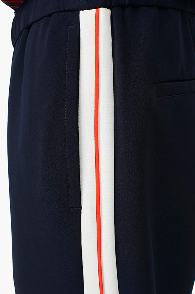 Closed Stoffhose mit Seitenstreifen in Navy