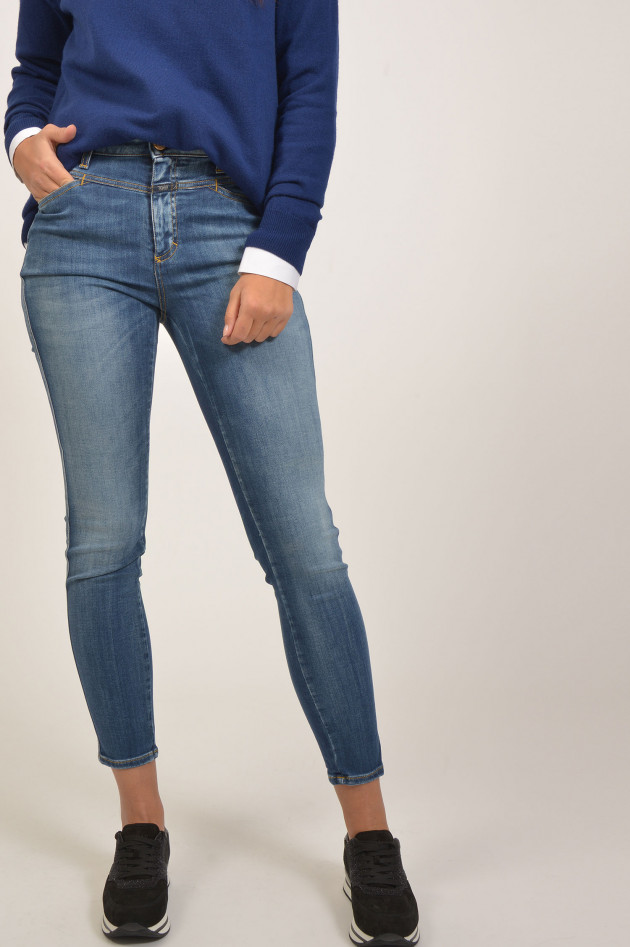 Closed Jeans SKINNY PUSHER HIGH WAIST in Blau