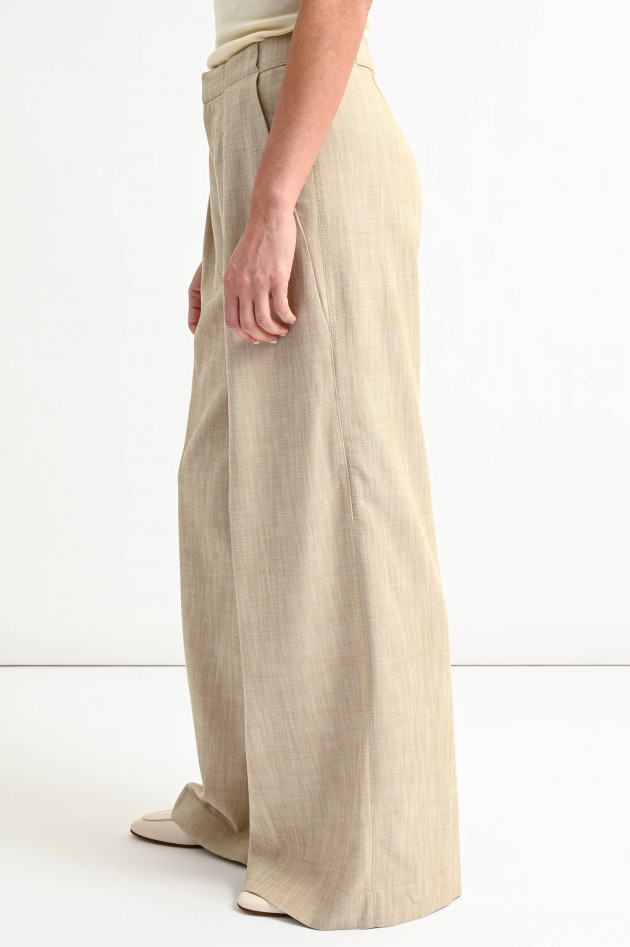 Closed Culotte RYLAN mit Bundfalten in Beige