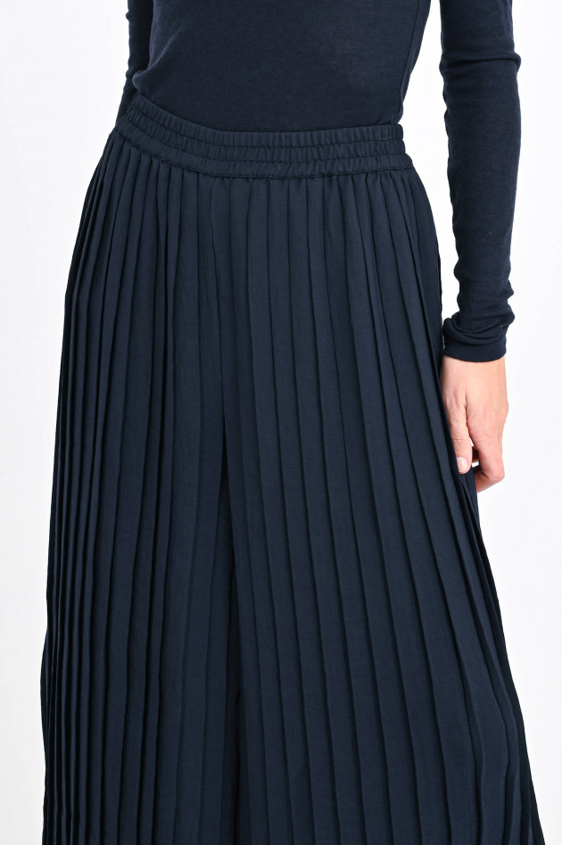 Closed Plissee-Coulotte ROSELY in Navy