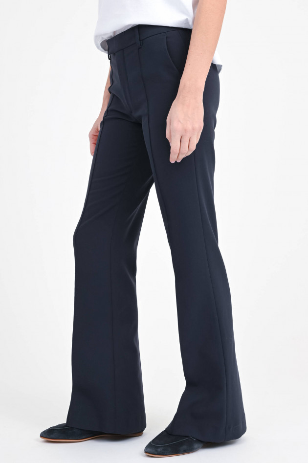Closed Bootcut-Hose DENAIR in Navy